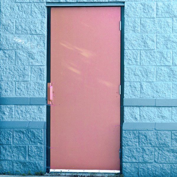 Puerta metálica Cofren